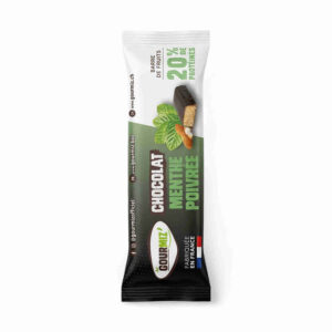 Barre protéinée chocolat menthe 40 g Gourmiz