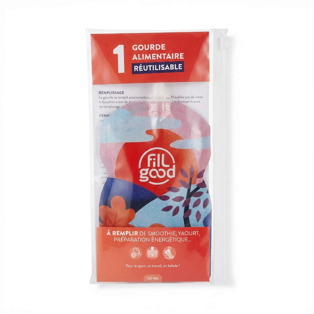 GOURDE REUTILISABLE 130ML SQUIZ