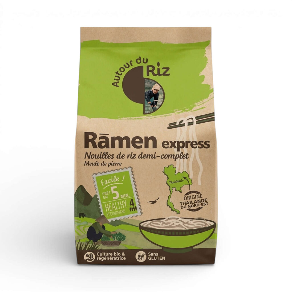 RAMEN DE RIZ 1/2CPT 280GR AUTOUR DU RIZ
