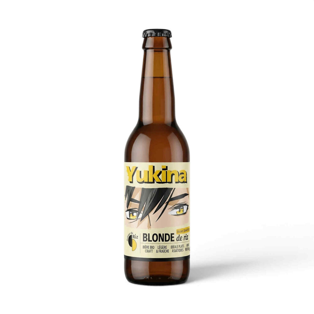 Bière Blonde de Riz 33cl Autour du Riz