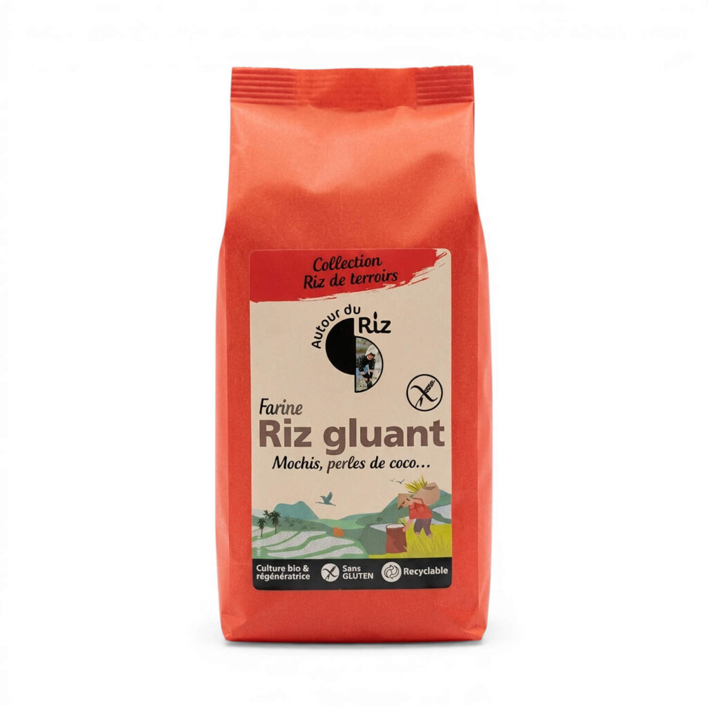Farine de riz gluant 350 g Autour du Riz