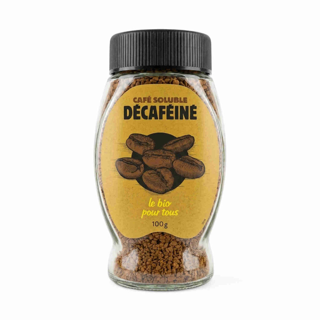 Café Soluble Décaféiné 100gr Bio pour Tous