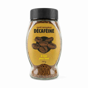 CAFE SOLUBLE DECAFEINE 100GR BIO POUR TOUS