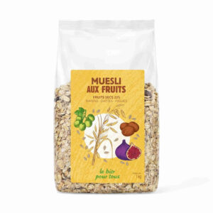 Muesli fruits 1 kg Bio pour tous
