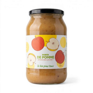 Purée de pommes 915 g Bio pour tous