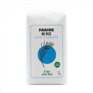 FARINE DE RIZ 1/2 CPTE 1KG BIO POUR TOUS