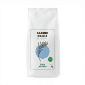 FARINE DE RIZ BLANCHE 1KG BIO POUR TOUS