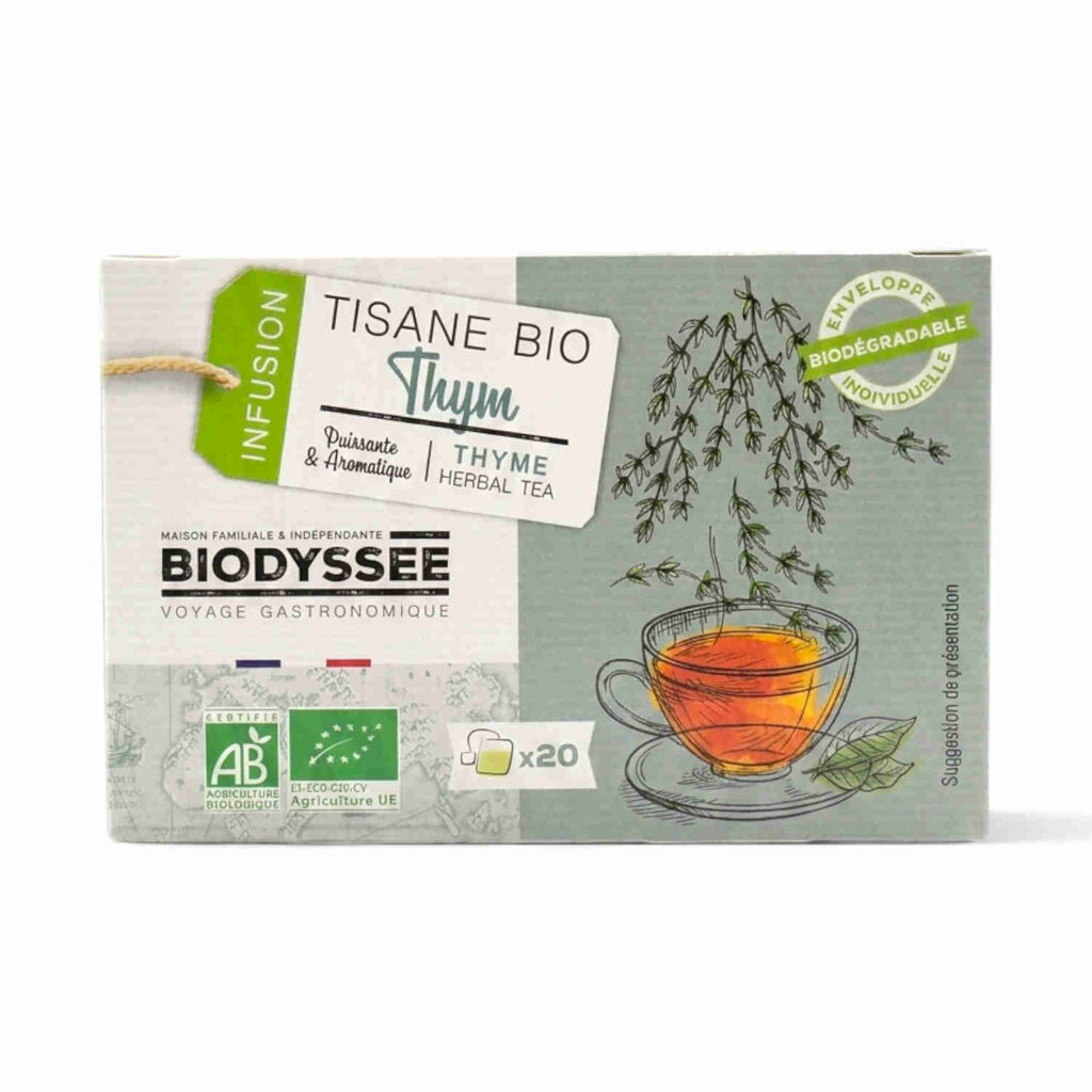 Tisane thym 20 sachets Biodyssee