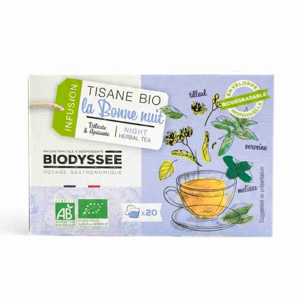 Tisane Bonne nuit 20 sachets Biodyssee