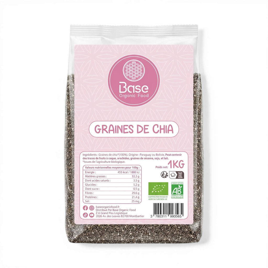 Graines de Chia 1kg Base