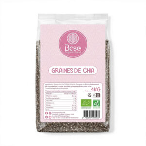 GRAINES DE CHIA 1KG BASE