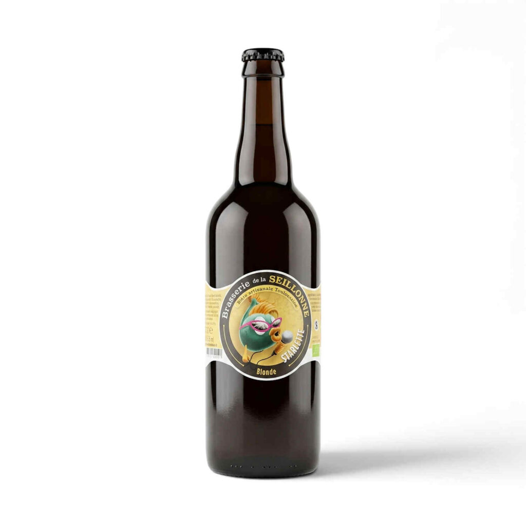 Bière blonde Starlette 75 cl Brasserie de la Seillonne