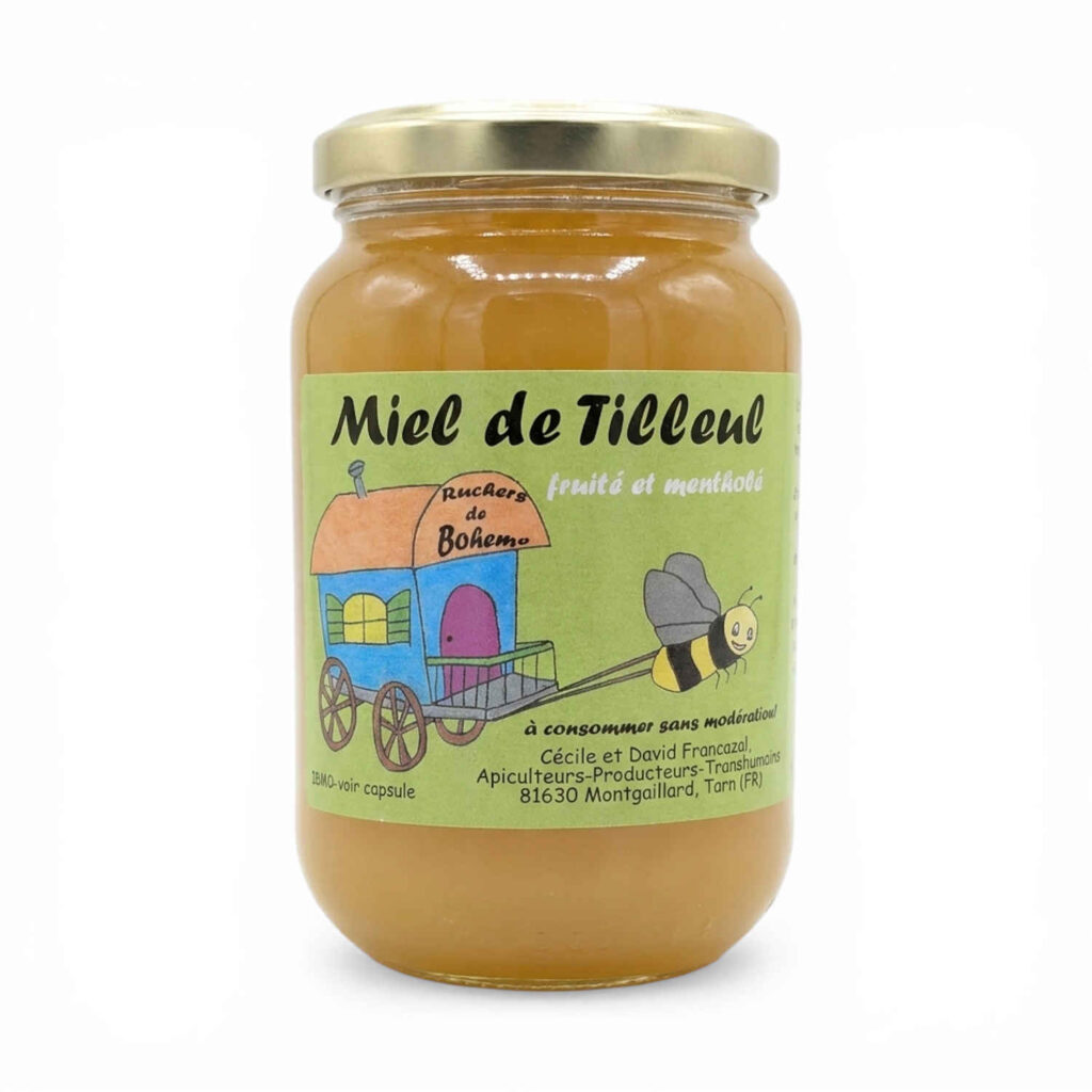 Miel de Tilleul 500gr Ruchers de Boheme