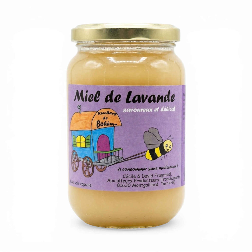 Miel de lavande 500 g Les Ruchers de Bohème
