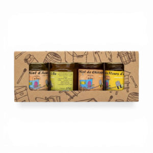 Coffret découverte 4 x 125 g Les Ruchers de Bohème