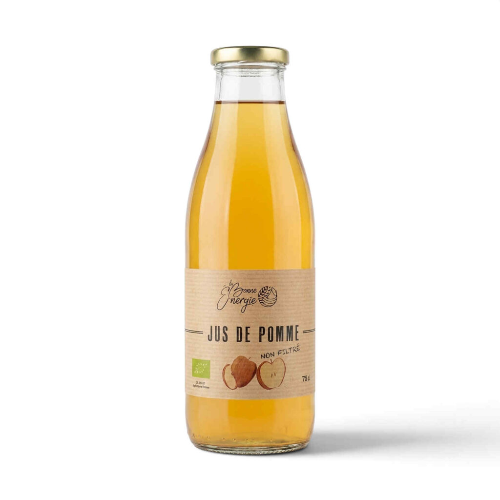 Jus de pomme 75 cl La Bonne Energie