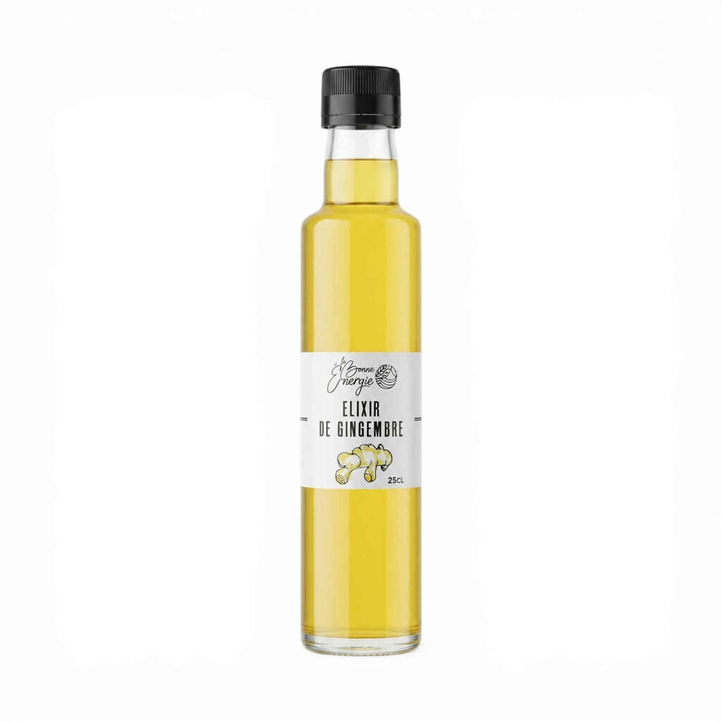 ELIXIR DE GINGEMBRE 25CL LA BONNE ENERGIE