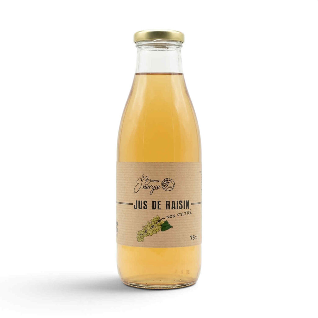 Jus de raisin 75 cl La Bonne Energie