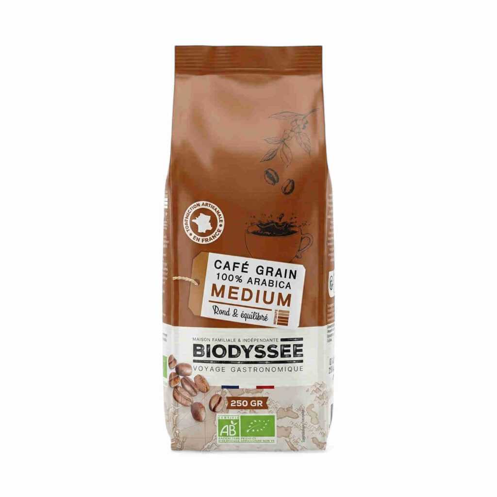 Café Grain 100% Arabica Medium Biodyssee
