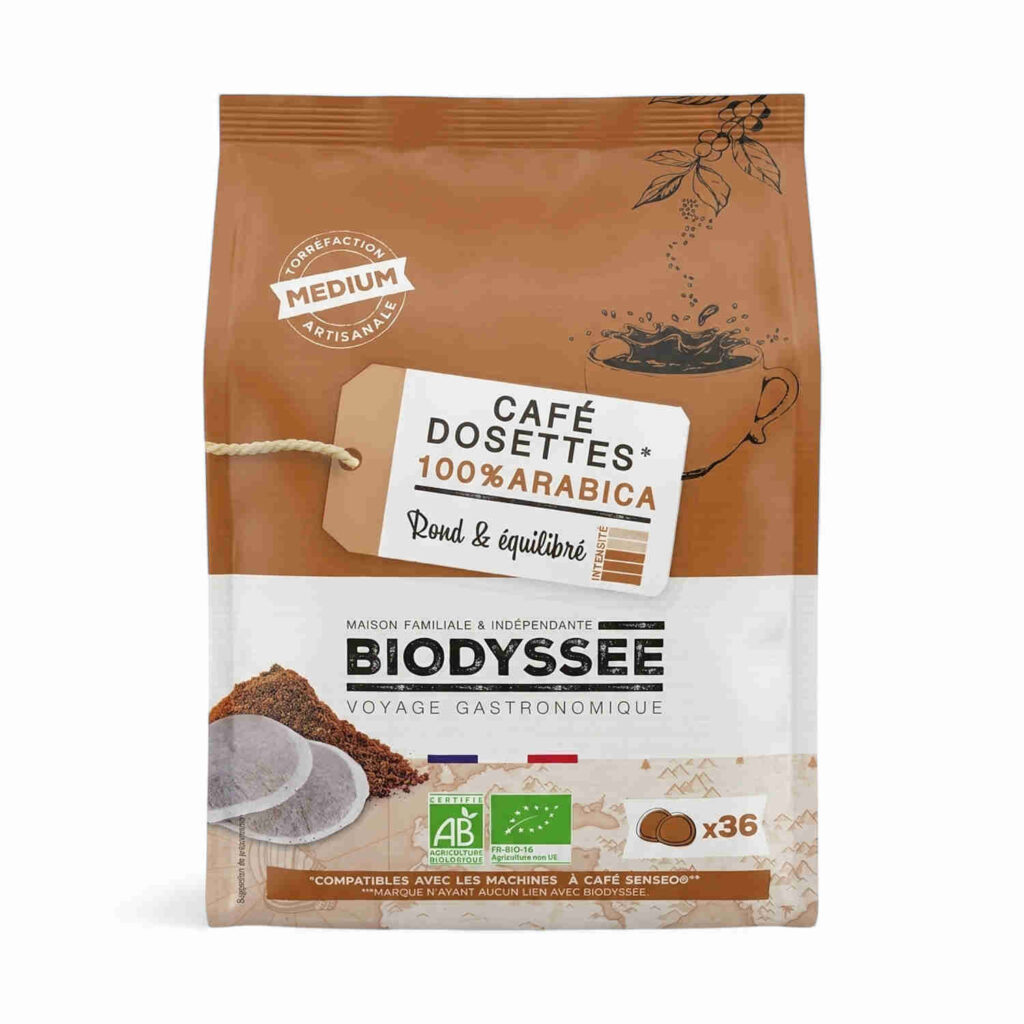 Dosettes Café Medium 36X8Gr Biodyssee