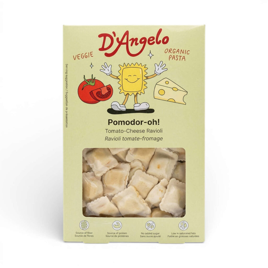 Raviolis tomate ricotta 250 g D’Angelo