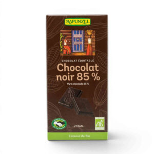 Chocolat noir 85 % 80 g Rapunzel
