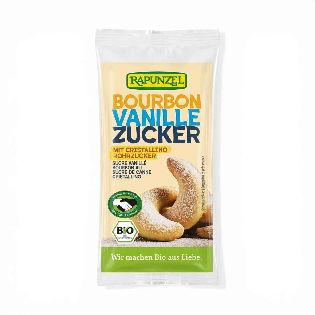 Sucre Vanille Bourbon 4X8Gr Rapunzel