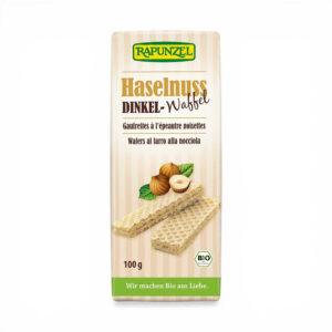 GAUFRETTES EPEAUTRE NOISETTE 100GR RAPUNZEL