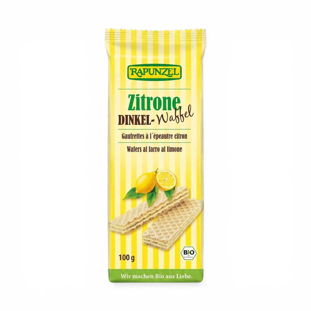 GAUFRETTES EPEAUTRE CITRON 100GR RAPUNZEL