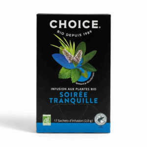 Infusion soirée tranquille 17 sachets Choise