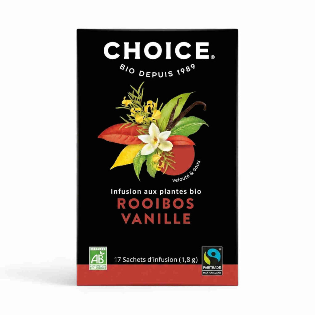 Infusion rooibos vanille 17 sachets Choice