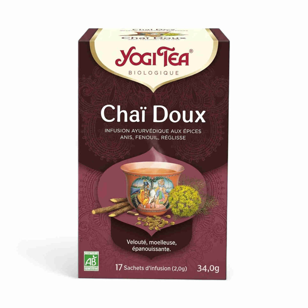 Infusion Chai doux 17 sachets Yogi Tea