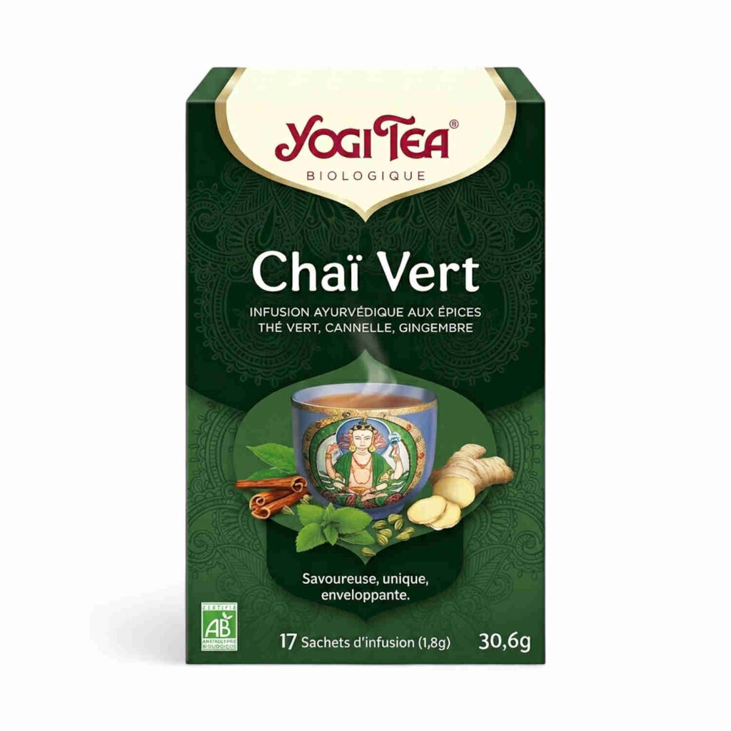Infusion Chai vert 17 sachets Yogi Tea