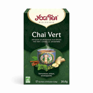 Infusion Chai vert 17 sachets Yogi Tea