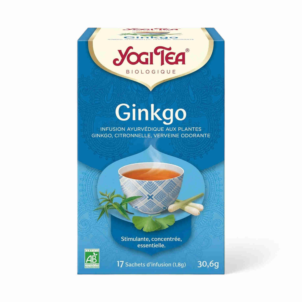 Infusion Ginkgo 17 sachets Yogi Tea