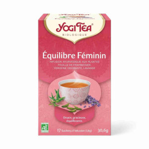Infusion équilibre féminin 17 sachets Yogi Tea
