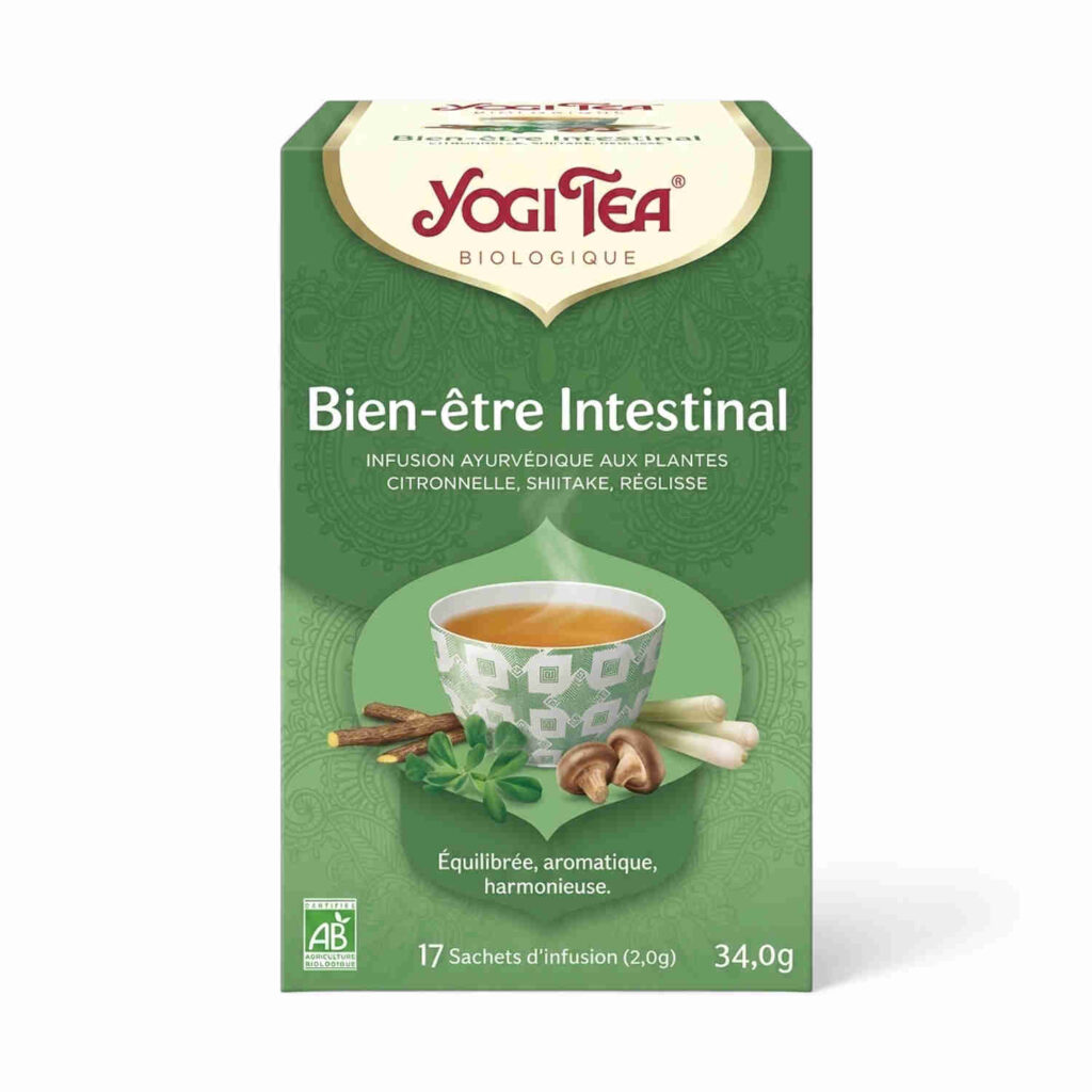 Infusion bien-être intestinal 17 sachets Yogi Tea