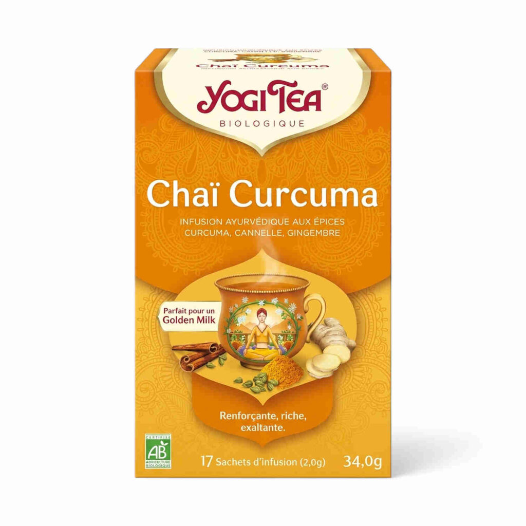 Yogi Tea Chai Curcuma X17 Inf