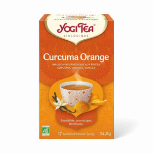 YOGI TEA CURCUMA ORANGE X17 INF