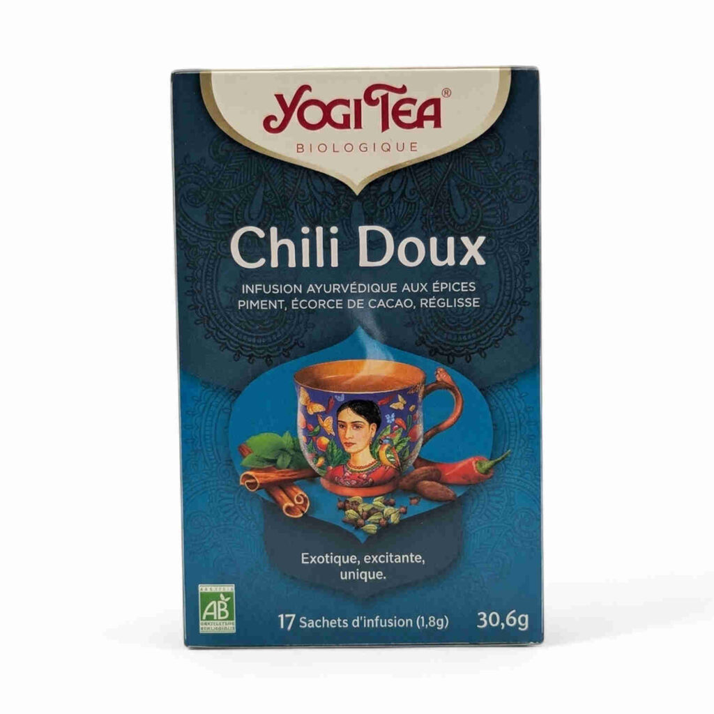 Infusion chili doux 17 sachets Yogi Tea