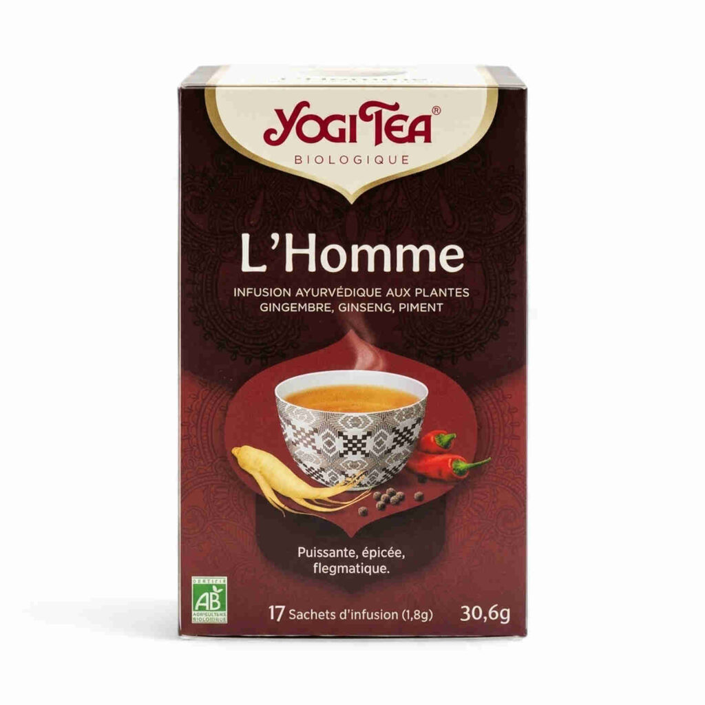 Infusion L’Homme 17 sachets Yogi Tea