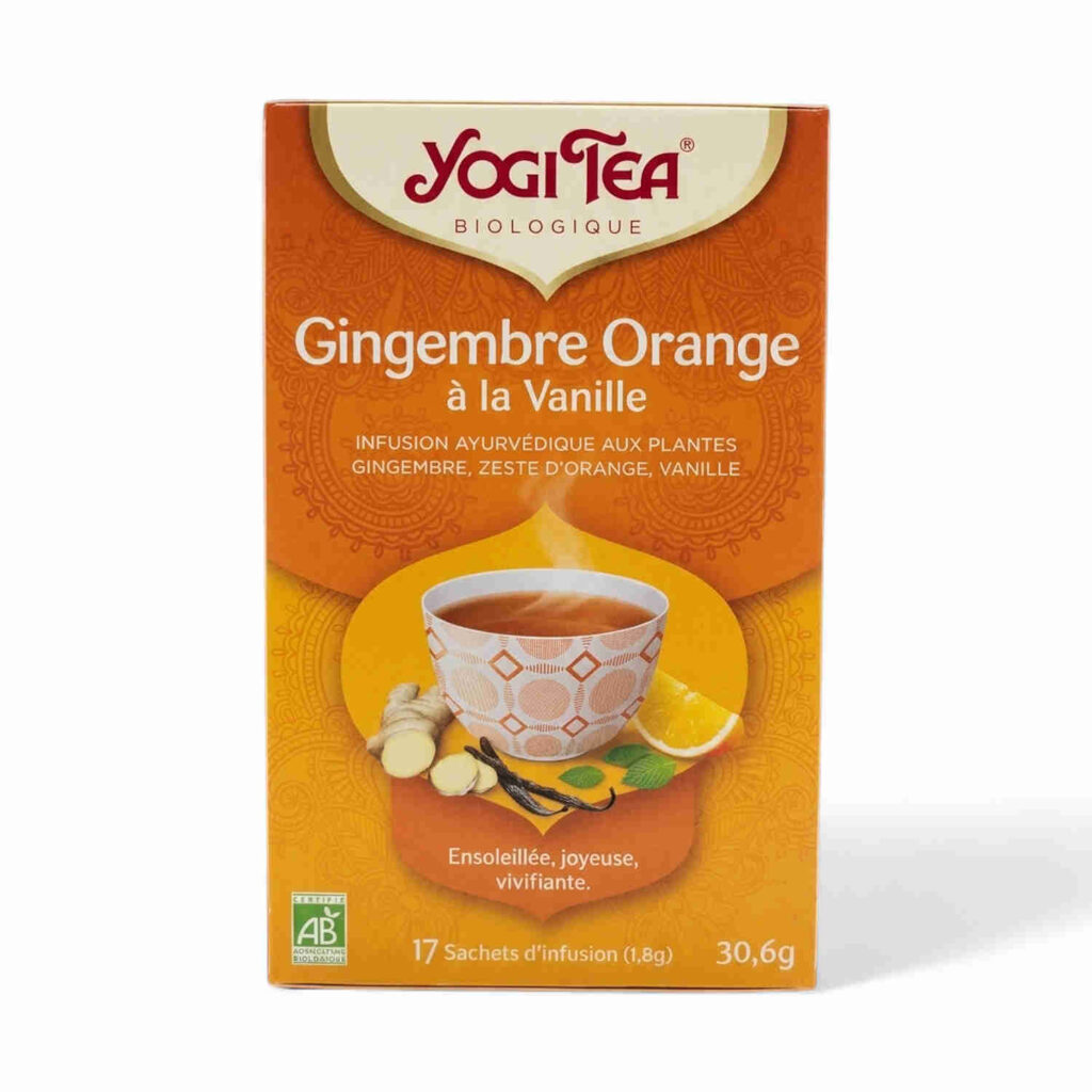 Yogi Tea Gingembre Orange Vanille X17 Inf