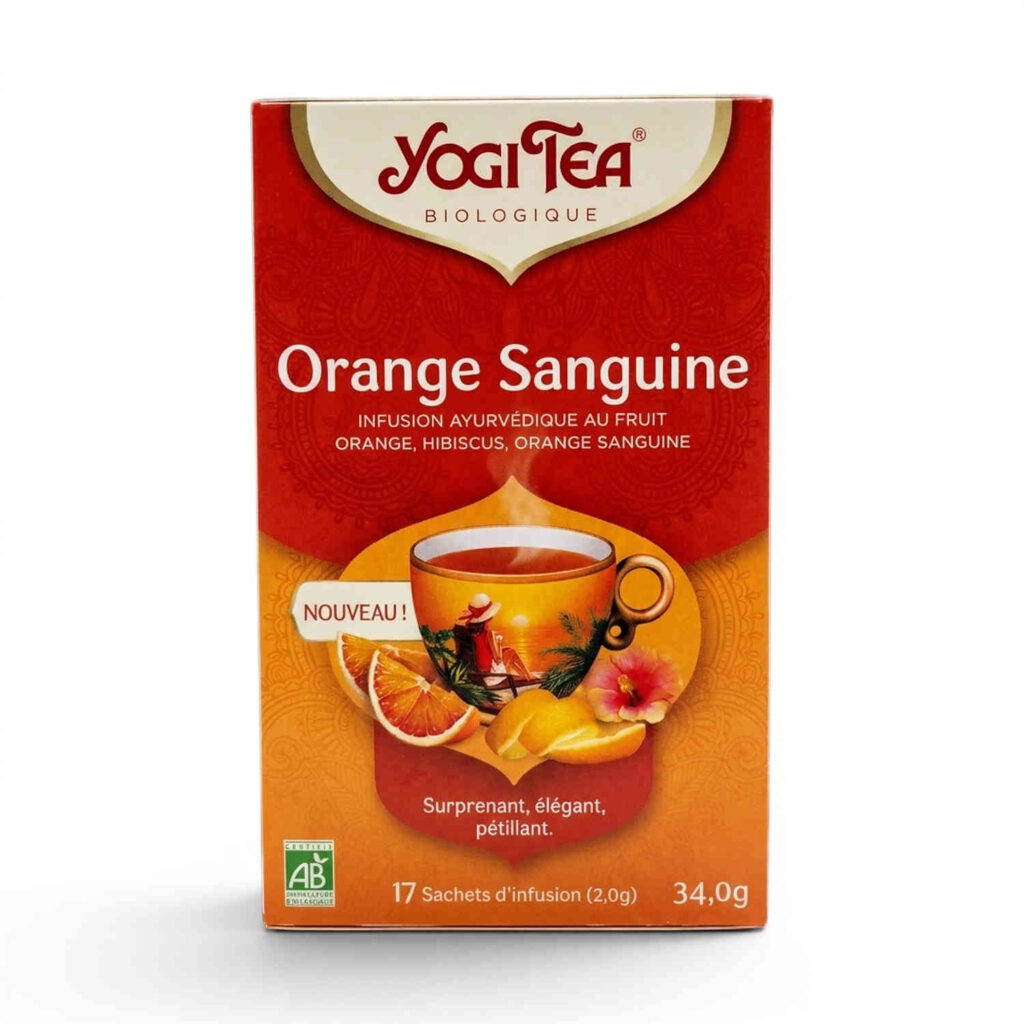Yogi Tea Orange Sanguine X17Inf