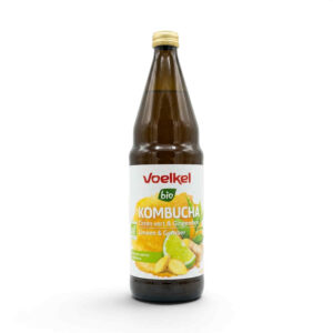 KOMBUCHA CITRON VERT GINGEMBRE 75CL VOELKEL
