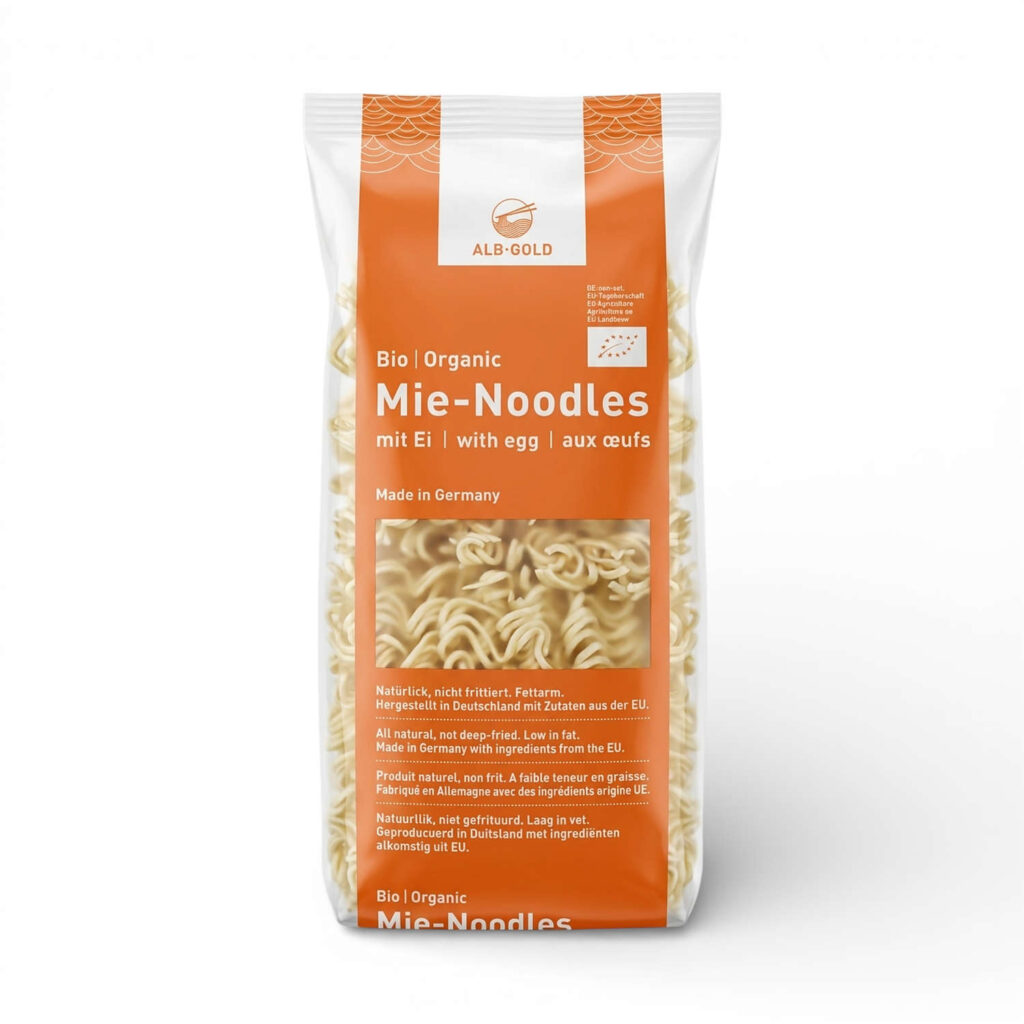 Nouilles mie noodles avec œuf 250 g Alb-Gold