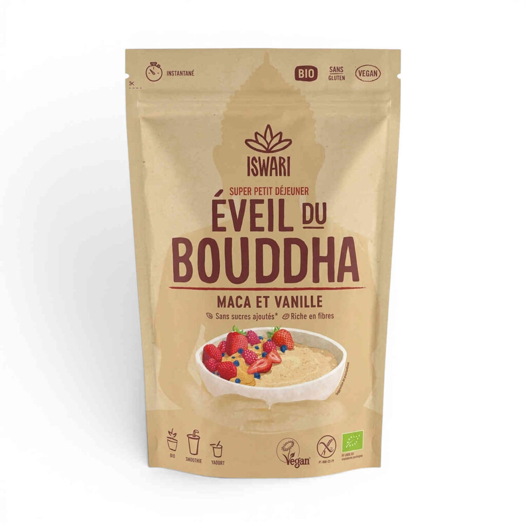 Eveil du Bouddha Maca Vanille 360gr Iswari
