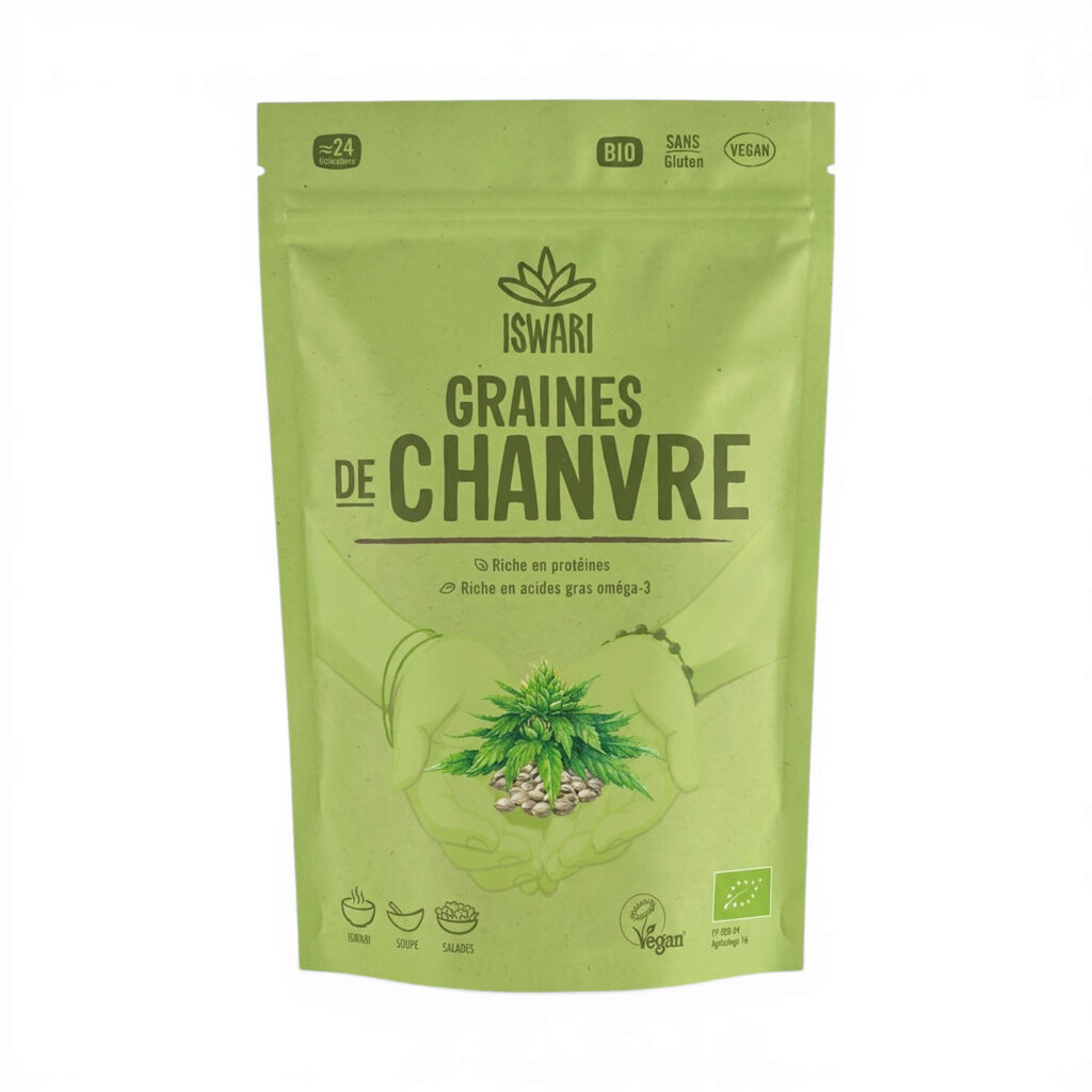 GRAINES DE CHANVRE 250GR ISWARI