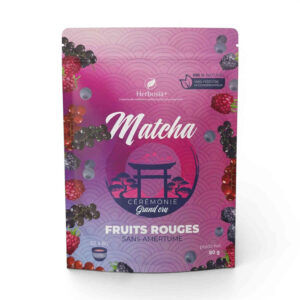 Matcha fruits rouges 80 g Herbosia