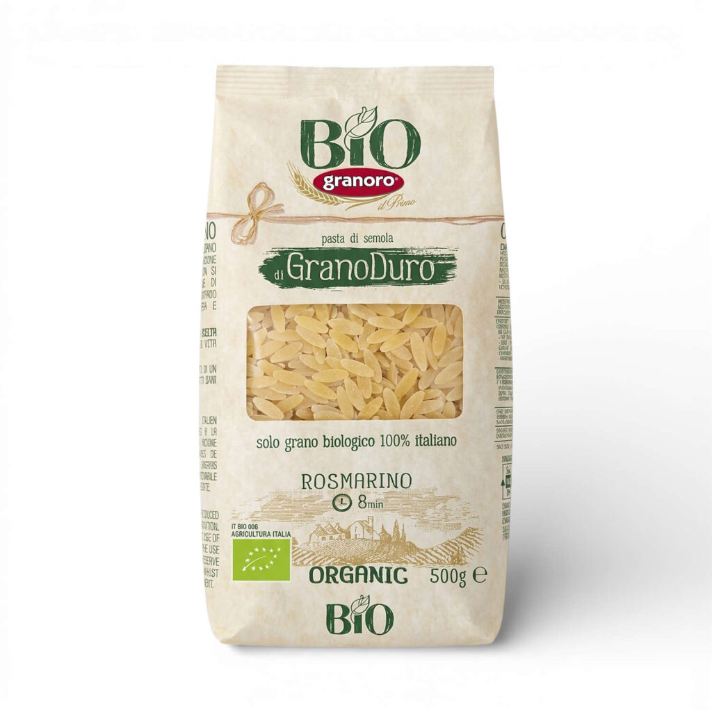 Pâtes blanches rosemarino 500 g Granoro