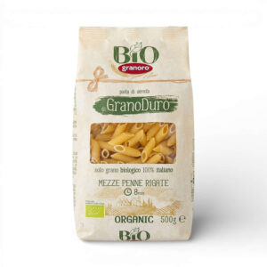 PATES BLANCHES MEZZE PENNE RIGATE 500GR GRANORO